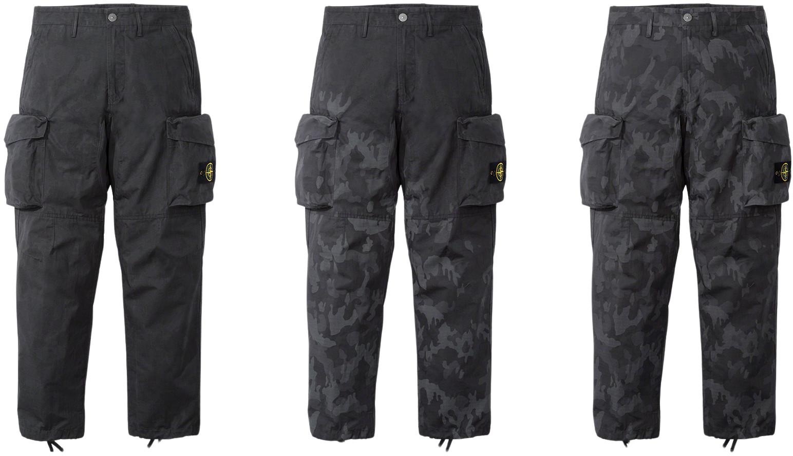 Supreme®/Stone Island® Reactive Ice Camo Ripstop Cargo Pant view 12